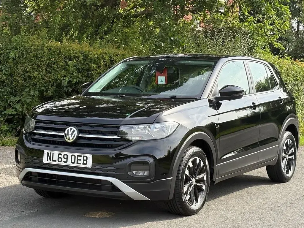 Used VW T-Cross S 95 HP (69 kW) 2019 Black SUV