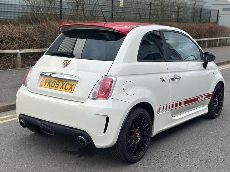 Used Abarth 500 2009 White Hatchback