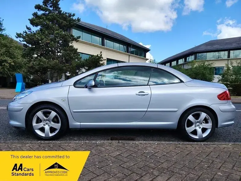 Used Peugeot 307 CC Sport 2008 Silver Cabriolet