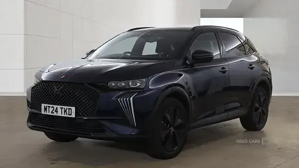 Used DS Automobiles DS7 Crossback Performance Line Plus 130 HP (95 kW) 2024 Blue SUV