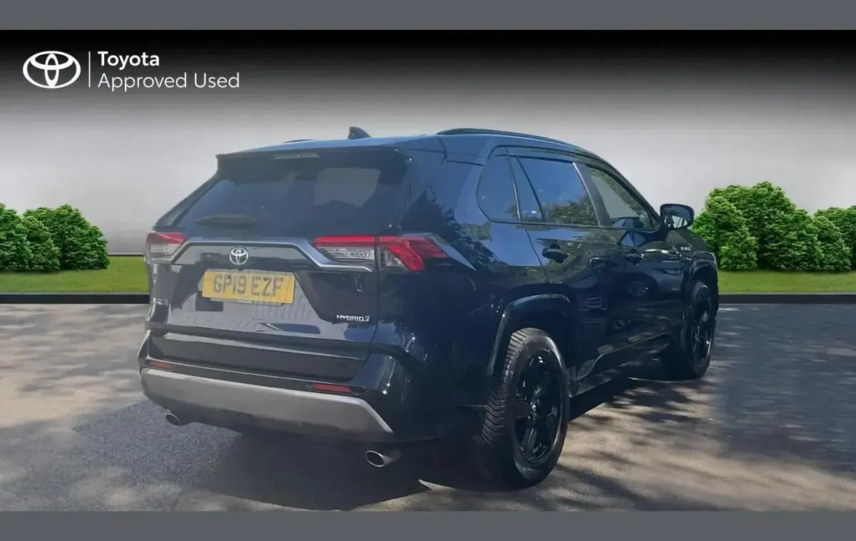 Gebraucht Toyota RAV4 Hybrid 222 PS (163 kW) 2019 Blau SUV
