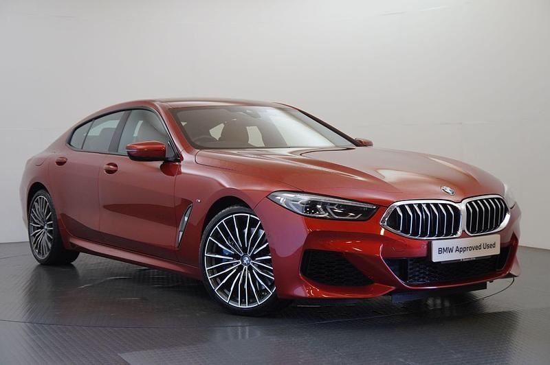 Sunset orange metallic Used 2022 BMW 840 M Sport Coupe | £35,890 (Super price) - Image 1/4