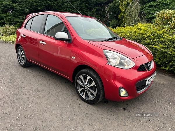 Red Used 2015 Nissan Micra N-TEC Hatchback | £4,995 (A bit pricey) - Image 1/4