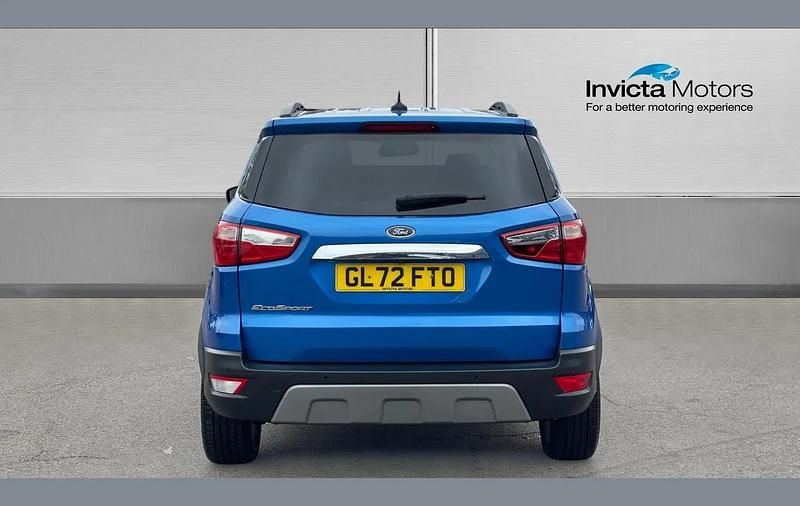 Used Ford Ecosport Titanium 123 HP (90 kW) 2023 Blue SUV