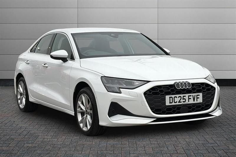 White Used 2025 Audi A3 Sport Sedan | £25,150 (Good price) - Image 1/4