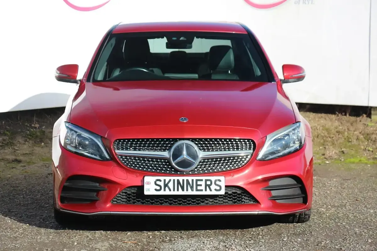 Used Mercedes C300 AMG Line Premium 2019 Red Sedan