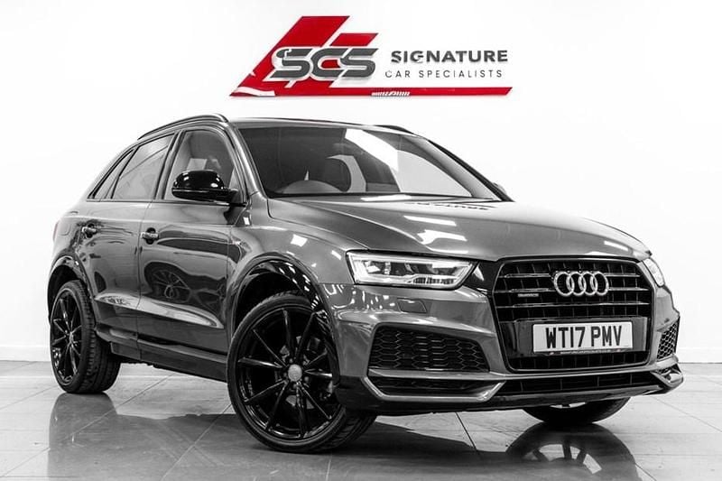 Used Audi Q3 Black Edition 184 HP (135 kW) 2017 Grey SUV