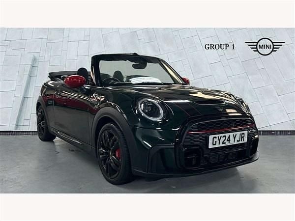 Green Used 2024 Mini John Cooper Works Cabriolet Cabriolet | £28,450 (Fair price) - Image 1/4