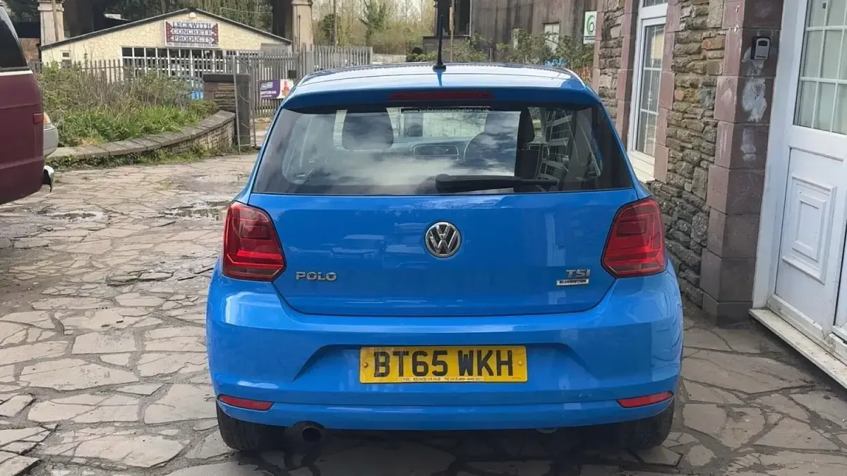 Used VW Polo SE 2015 Blue Hatchback