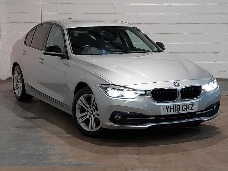 Used BMW 318 Sport Line 136 HP (100 kW) 2018 Silver Sedan