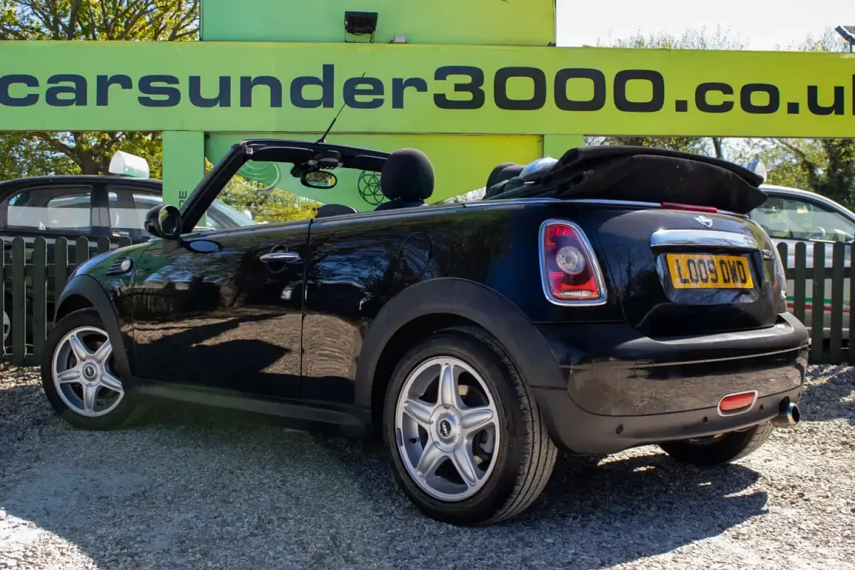 Usado Mini Cooper Cabriolet 2009 Negro Descapotable