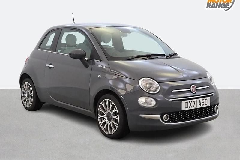Grey Used 2021 Fiat 500 Dolcevita Hatchback | £10,295 (Fair price) - Image 1/1