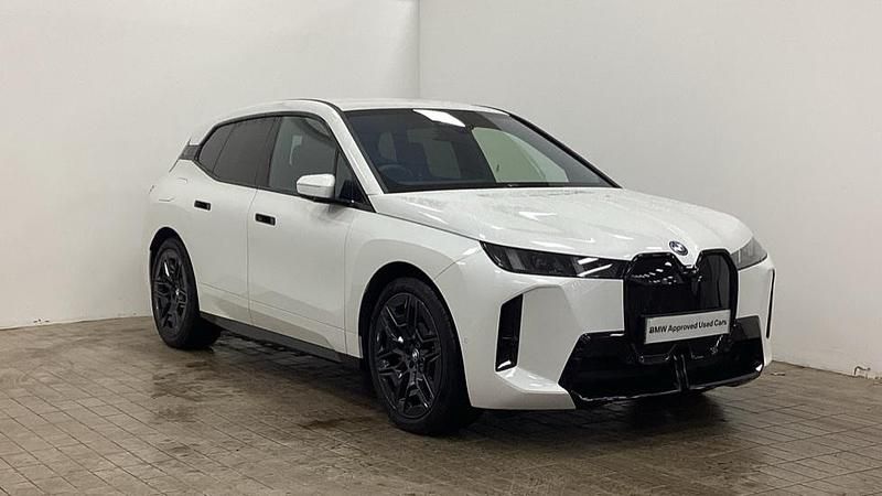 White Used 2025 BMW iX M Sport SUV | £58,995 - Image 1/4