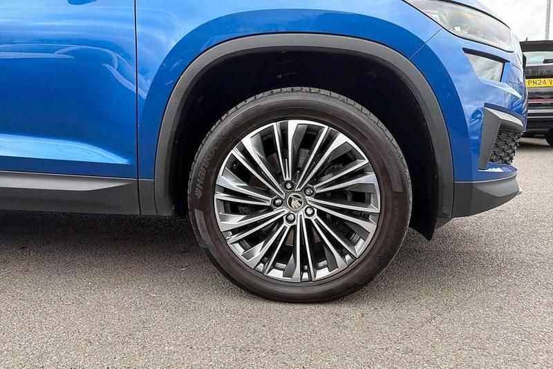 Used Skoda Kodiaq SE L Executive 150 HP (110 kW) 2024 Blue SUV