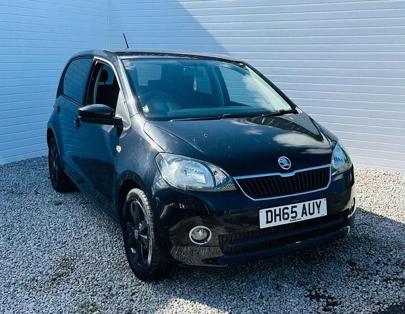 Used Skoda Citigo 60 HP (44 kW) 2015 Black Hatchback