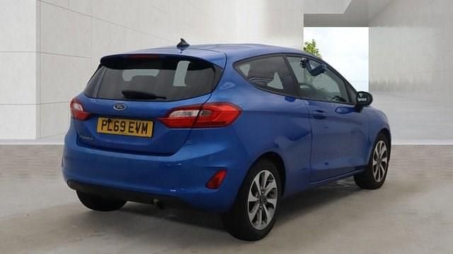Used Ford Fiesta Trend 95 HP (69 kW) 2020 Blue Hatchback