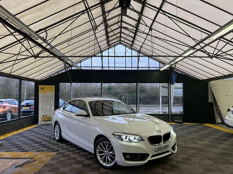 Used BMW 218 Comfort Edition 2019 White Coupe