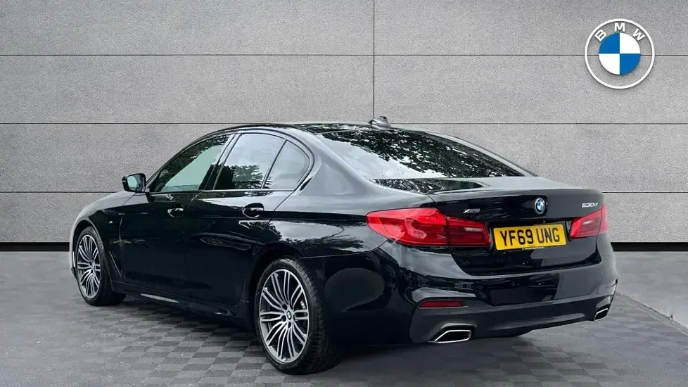 Used BMW 530 M Sport 261 HP (191 kW) 2019 Black