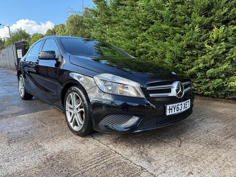 Black Used 2013 Mercedes A200 Hatchback | £5,350 (A bit pricey) - Image 1/4