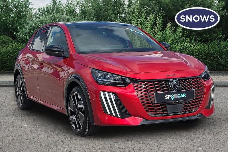 Used Peugeot 208 GT 136 HP (100 kW) 2025 Red Hatchback