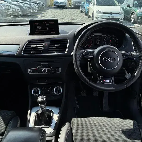 Used Audi Q3 S-Line 140 HP (102 kW) 2014 Black SUV