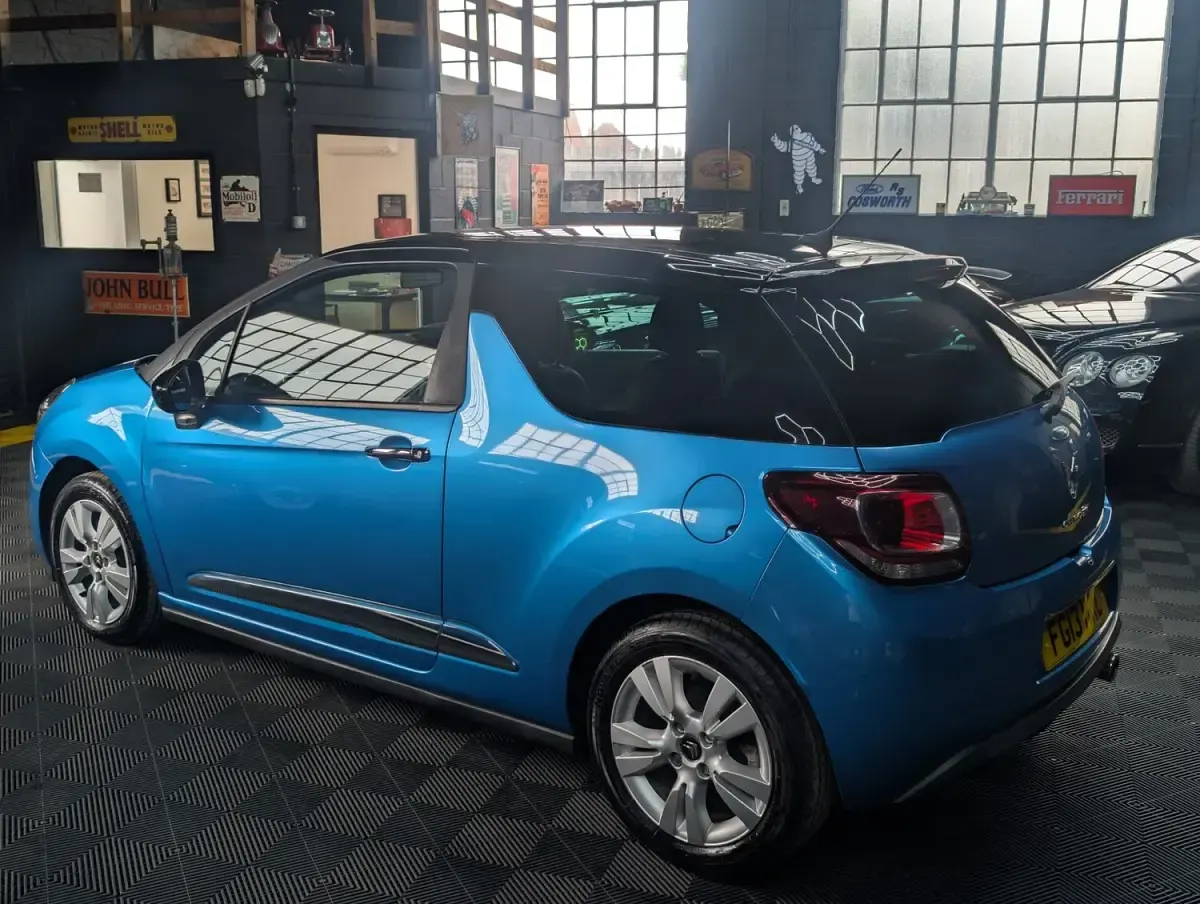 Used Citroën DS3 110 HP (80 kW) 2013 Blue Hatchback