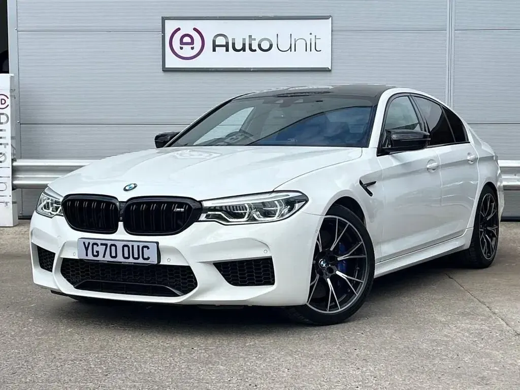 Used BMW M5 Competition Edition 2020 White Sedan