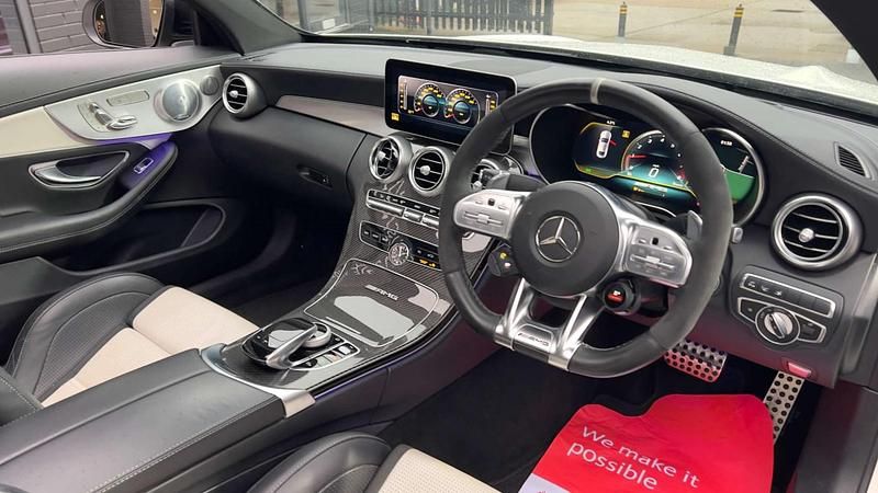 Used Mercedes C63S AMG Premium Plus 2019 White Coupe