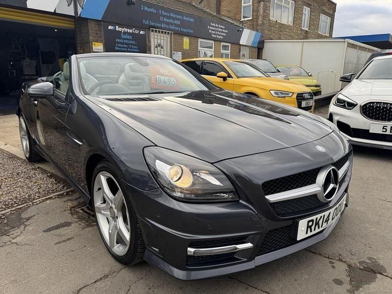 Grey Used 2014 Mercedes SLK200 AMG Cabriolet | £8,495 (Super price) - Image 1/4