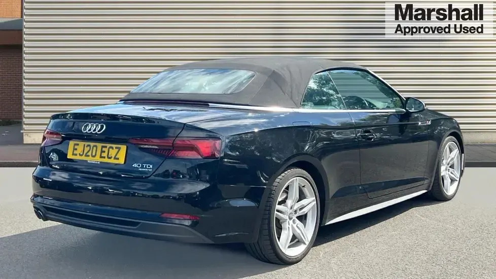 Used Audi A5 S-Line 190 HP (139 kW) 2020 Black Coupe