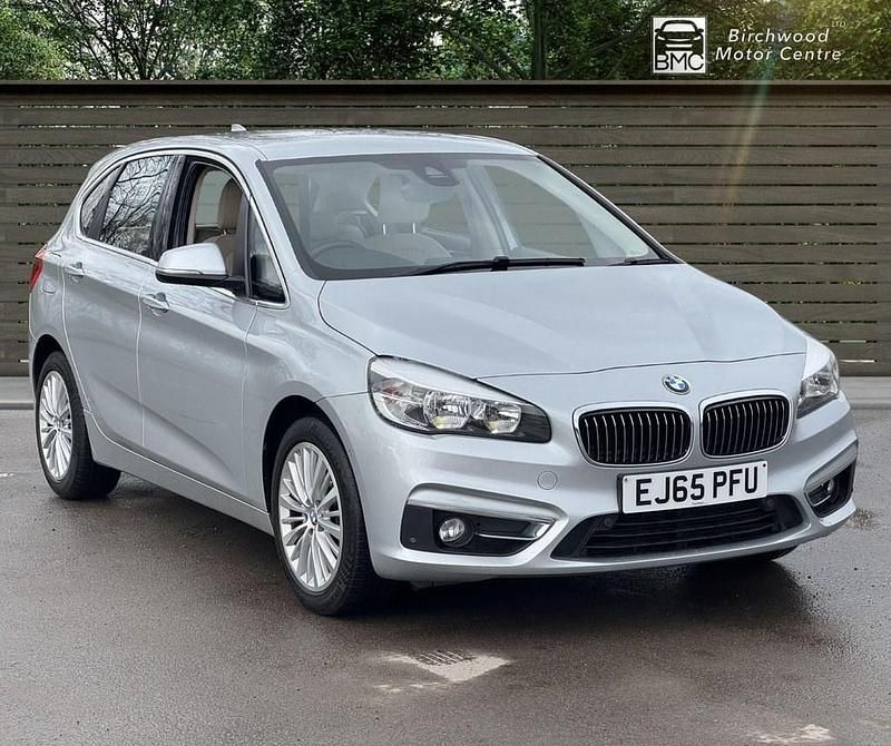 Used BMW 218 Luxury Line 136 HP (100 kW) 2015 Silver MPV