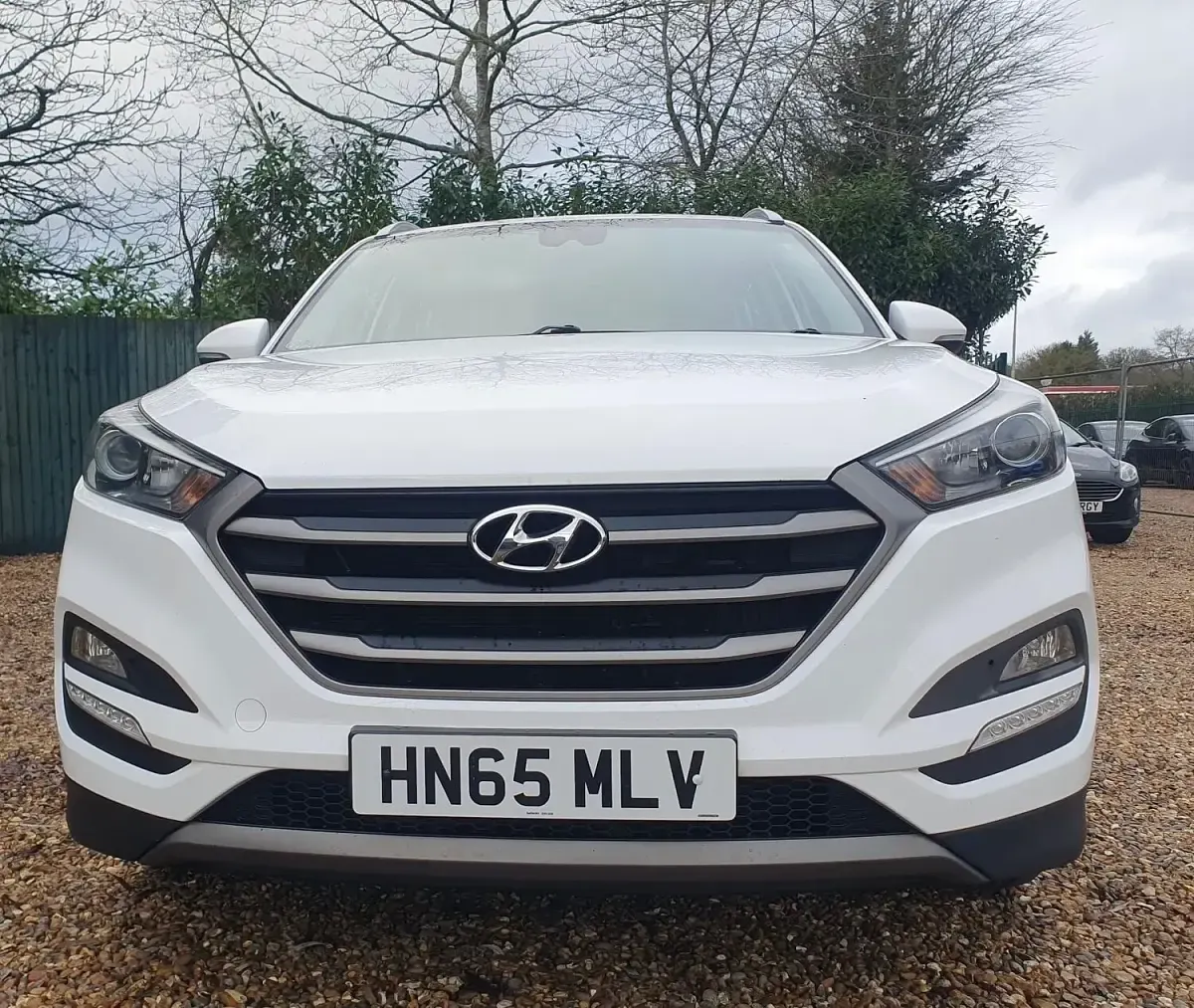 Used Hyundai Tucson SE 116 HP (85 kW) 2015 White SUV