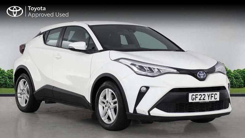 White Used 2022 Toyota C-HR SUV | £18,950 (Fair price) - Image 1/2