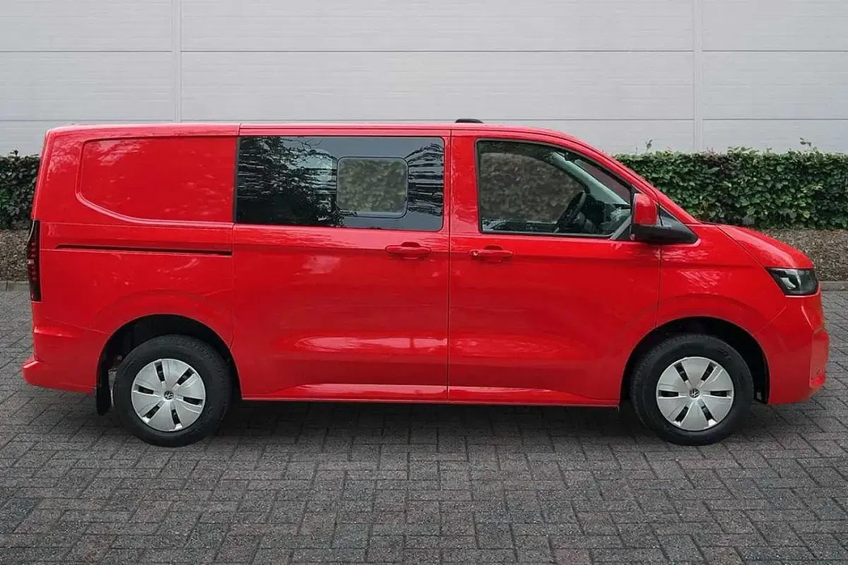 New VW Transporter 2026 Red Van