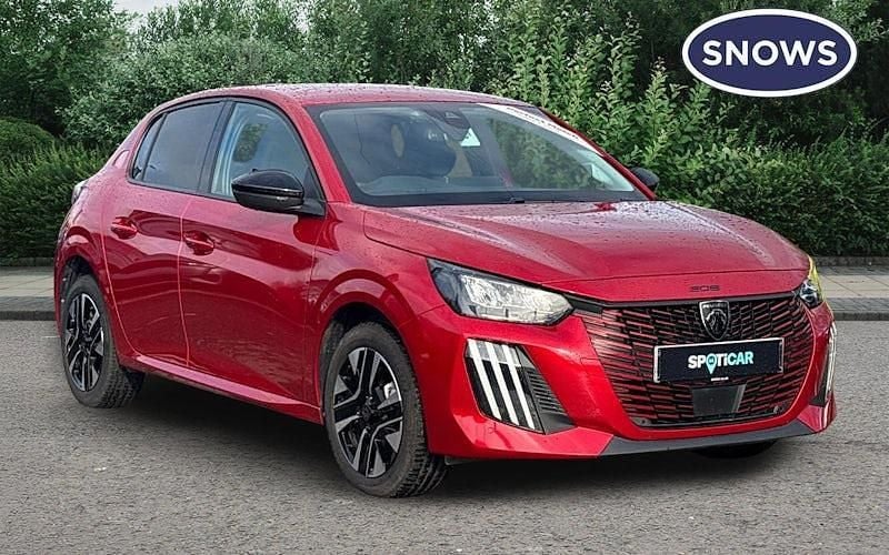 Used Peugeot 208 Allure 102 HP (75 kW) 2025 Red Hatchback