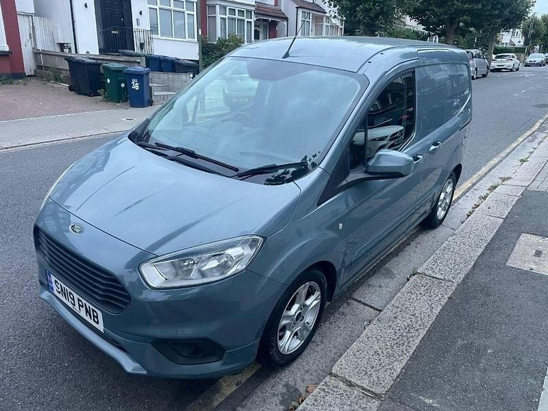 Used Ford Transit Limited 100 HP (73 kW) 2019 Blue Van