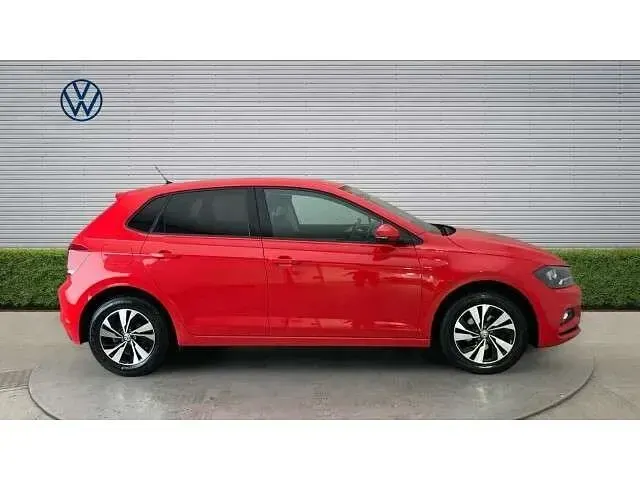Used VW Polo Match 95 HP (69 kW) 2020 Red Hatchback