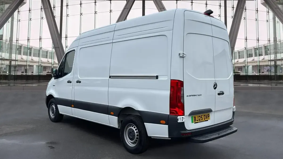Ny Mercedes E-Sprinter 100 kW (136 HK) 2025 Vit Van