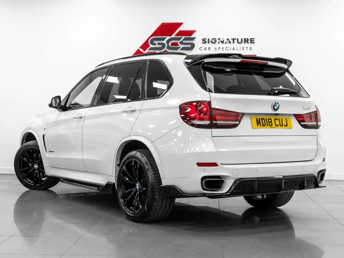 Used BMW X5 M Sport 313 HP (230 kW) 2018 White SUV