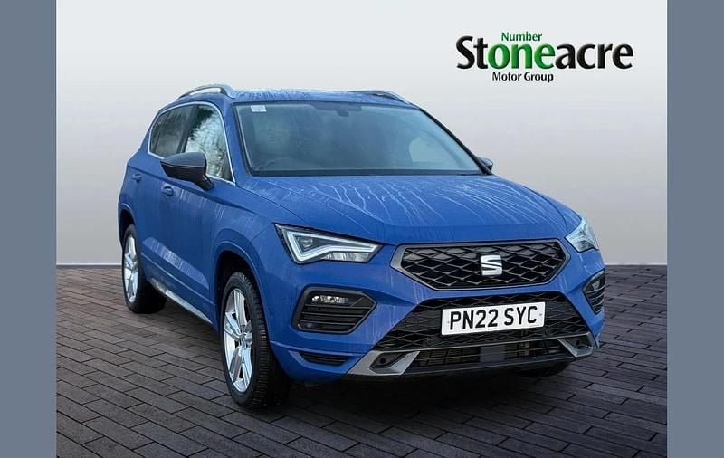 Used Seat Ateca FR 147 HP (108 kW) 2022 Blue SUV
