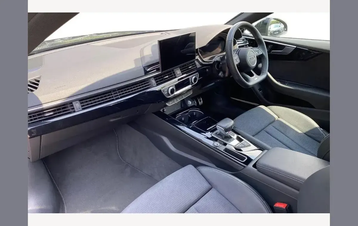 Used Audi A5 Black Edition 150 HP (110 kW) 2023 Blue Coupe