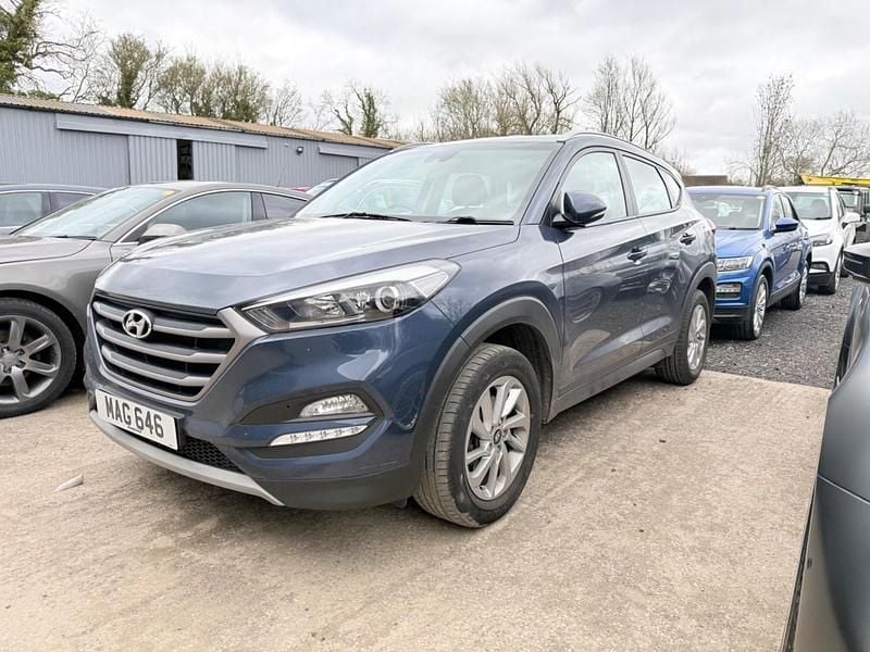 Used Hyundai Tucson SE 132 HP (97 kW) 2018 Blue SUV