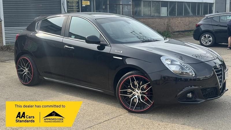 Black Used 2015 Alfa Romeo Giulietta Quadrifoglio Verde Hatchback | £7,990 (Fair price) - Image 1/4