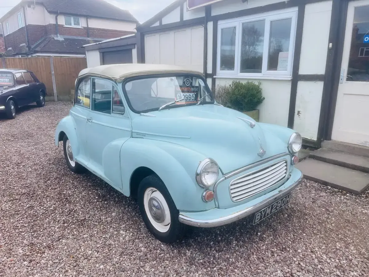 Used Morris Minor 1970 Blue Cabriolet