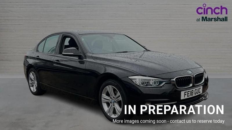 Black Used 2018 BMW 316 Sport Line | £9,335 (Fair price) - Image 1/4