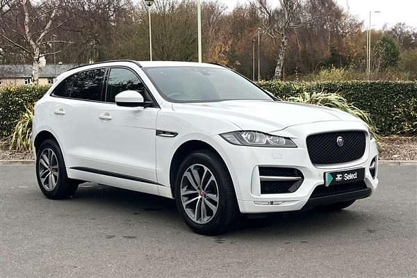 White Used 2018 Jaguar F-Pace R-Sport SUV | £18,700 (Fair price) - Image 1/4