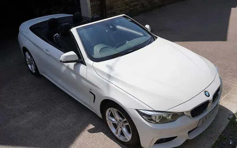 Used BMW 420 Cabriolet M Sport 190 HP (139 kW) 2017 White Cabriolet