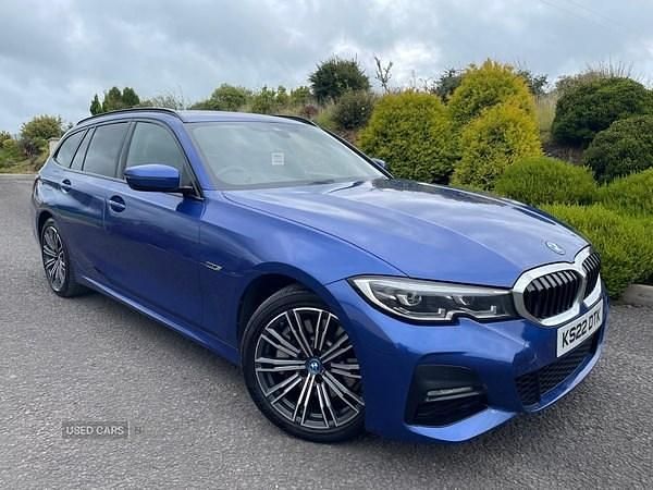 Used BMW 330e M Sport 288 HP (211 kW) 2022 Blue Estate