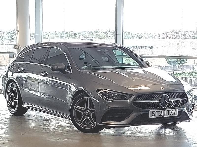 Grey Used 2020 Mercedes CLA200 AMG Line Premium Estate | £22,298 (A bit pricey) - Image 1/4