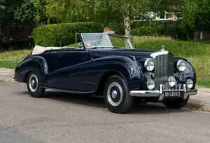 Used Bentley Continental 163 HP (119 kW) 1952 Blue Cabriolet
